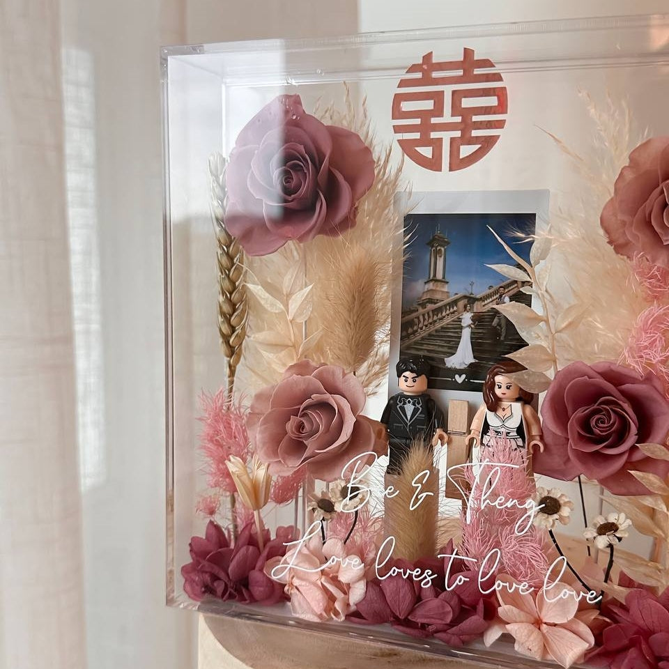 Arya Box Examples Ariya Acrylic Box Frame (Islandwide Delivery) | Giftr - Singapore's ...