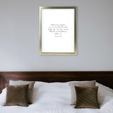 Matt Gold A3 Frame - Psalm 61:2