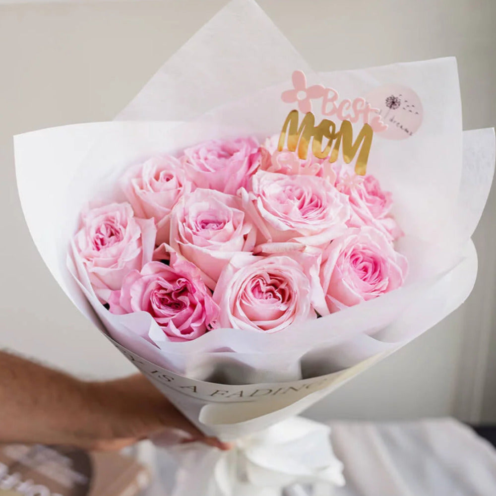 'Hara rose Bouquet "Best MOM"