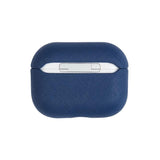 Personalized Saffiano Airpods Pro Case Cover - Navy
