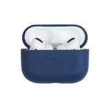 Personalized Saffiano Airpods Pro Case Cover - Navy - Self Pick Up