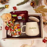 "Candy Lovers" Personalised Ceramic Coffee Mug With Candy Cane and " Sticky" Candy | (Islandwide Delivery)