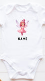 Personalised Romper / Kids Tee - Pinky (Islandwide Delivery)