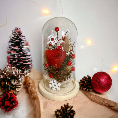 Preserved Flower Dome  - Christmas 2025