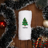 [Christmas 2023] l Personalized Christmas Tree Edition Organic Cotton Towel