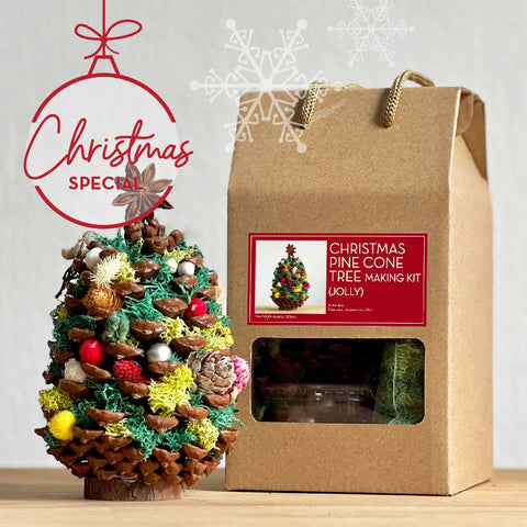 Jolly Pine Cone DIY Kit  - Christmas 2025
