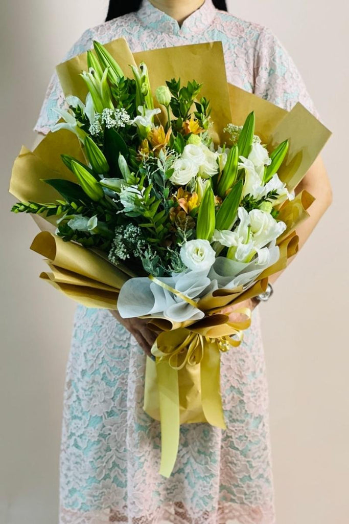 Enchanted Fleur Flower Bouquet Giftr Singapore's Leading Online