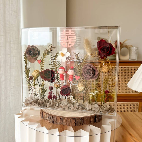Alessia Preserved Flower Frame Giftr Singapore's Leading Online