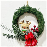 Christmas: Mini Christmas Wreath with Crochet Friends  - Christmas 2025