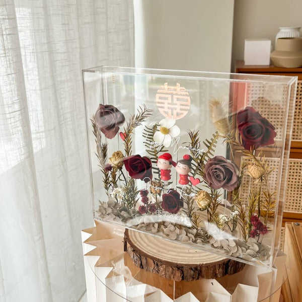 Alessia Preserved Flower Frame Giftr Singapore's Leading Online