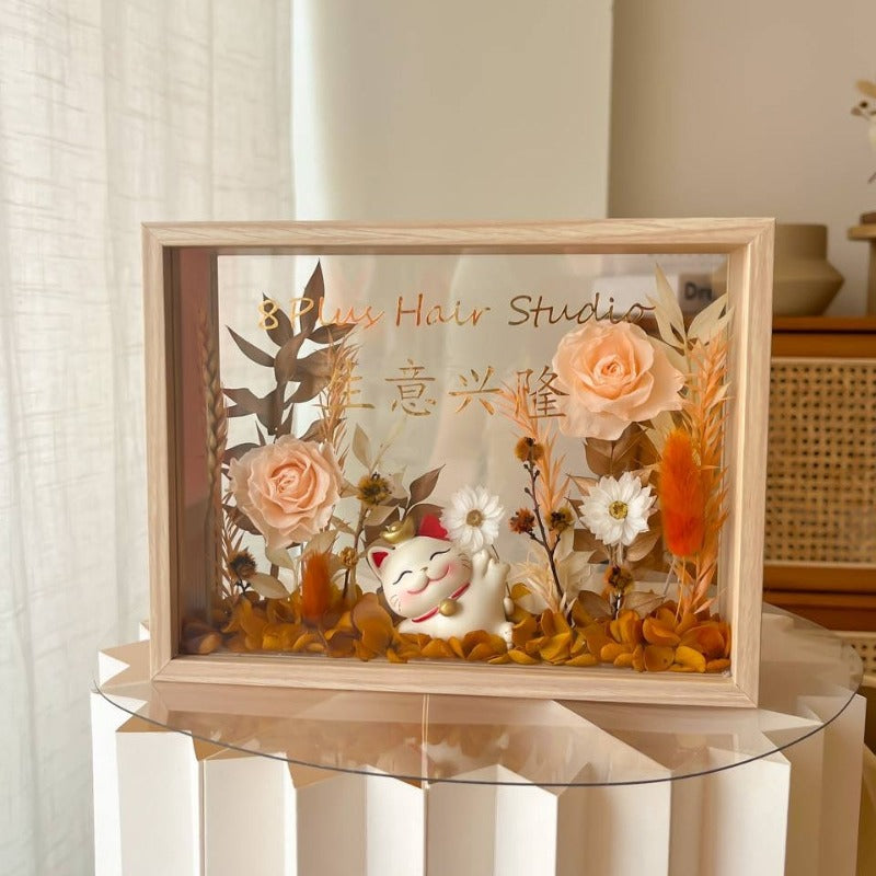 Isaac Preserved Flower Frame | Giftr - Singapore's Leading Online