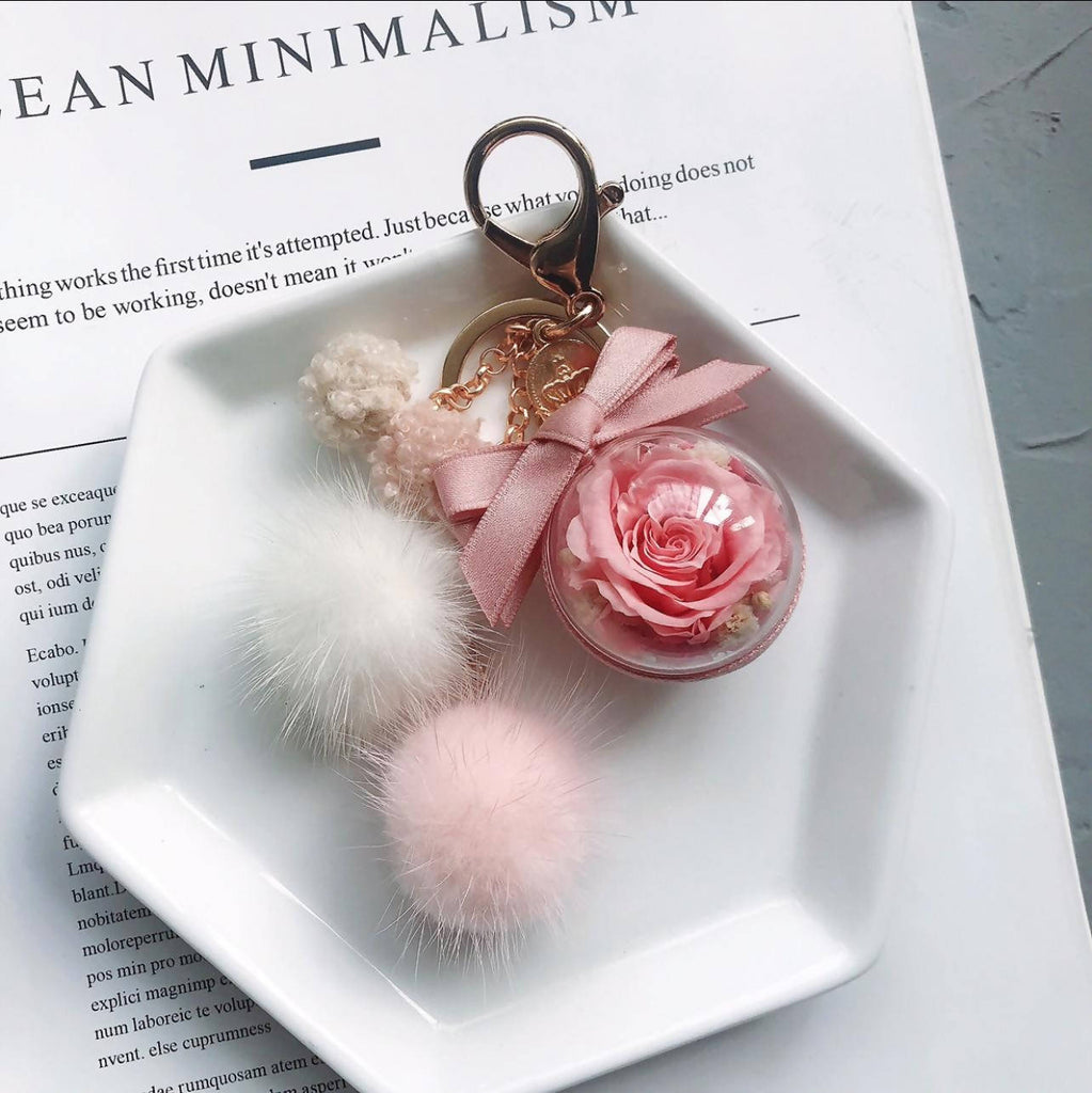 Rose bag charm Clearance