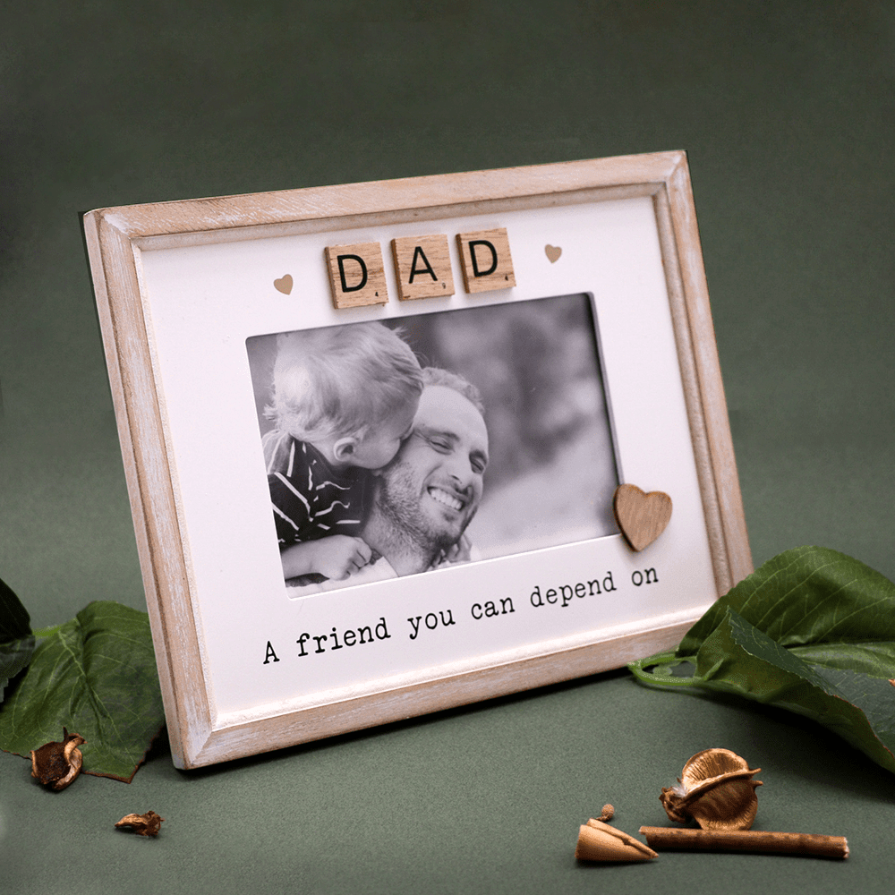 Photo Frame - Dad Scrabble Tiles | Klosh Father's Day Gifts | Giftr ...