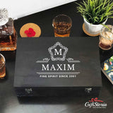 Personalized Whiskey Decanter Set (Design 4)