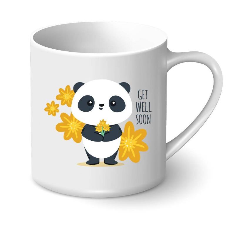 Personalised Get Well Soon Mug - Panda