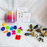 Sensory Play Waterbeads Set // Safari