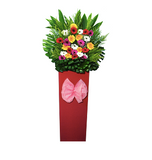 Blooming Congratulatory Flower Stand