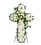 Remembrance Funeral Cross Wreath