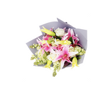 Thankful Flower Bouquet (Pink Lilies)