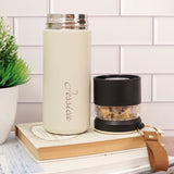 Personalized Tea Infuser Flask With Healthy Flower Tea Bags | (Islandwide Delivery)