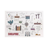 Singapore Heritage Postcard - Singapore (10 pieces)