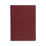 Personalized A5 Saffiano Notebook - Burgundy