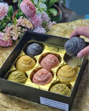 Organic Baked Spiral Mooncakes
