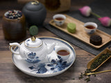 Golden Lotus: Teapot Set (For 6 pax)