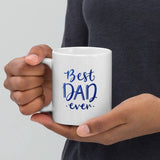 Personalised Best Dad with Child Mug