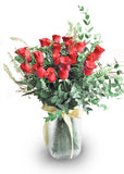 Unconditional Love Flower In Vase