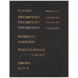 Personalized A5 Saffiano Notebook - Black