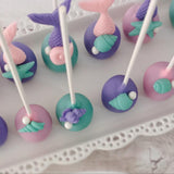 Mermaid Themed Cake Pop