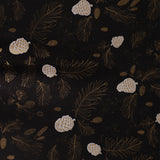 Wrapping Paper - Black Feather Glitter (12 pieces)