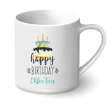 Personalised Birthday Mug - Birthday Cake