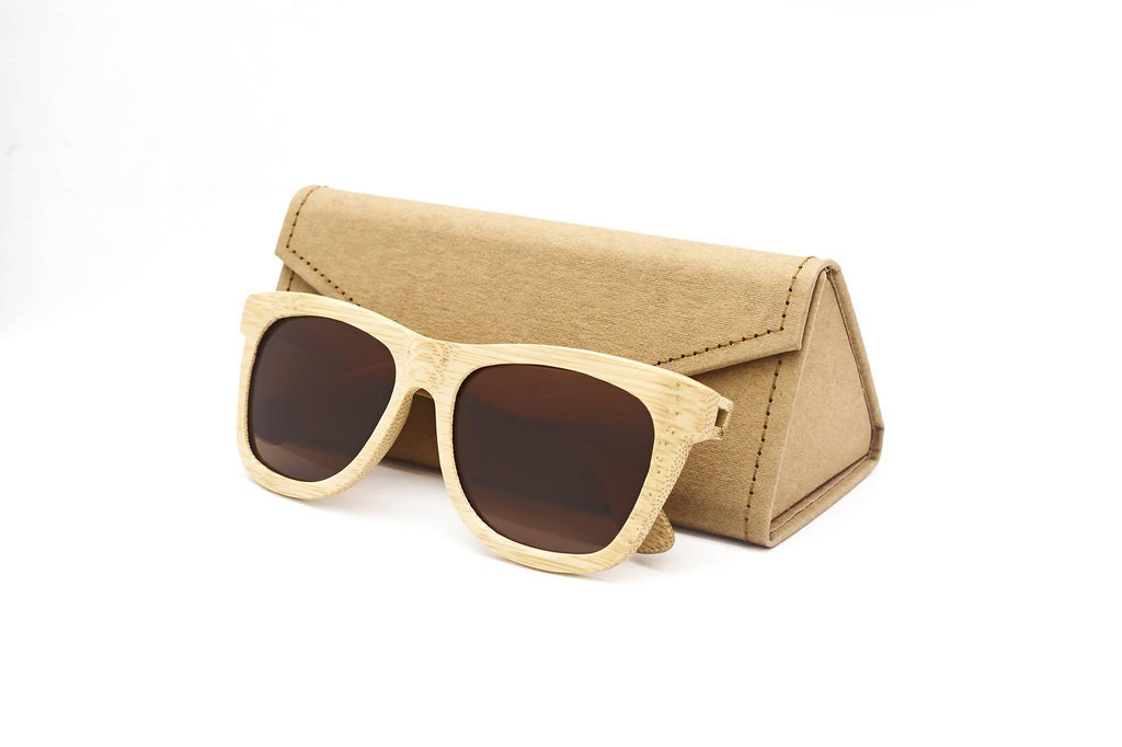 Personalised Bamboo Sunglasses with name (C012 Wayfarer) (6-8 working days)