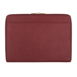 Personalized Saffiano 13"/14"/16" Laptop Sleeve - Burgundy - Self Pick Up