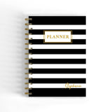 Classic Black & White Planner & Mug Set