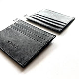 Personalised Compact Multi Card Slot Leather Slim Wallet