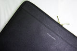 Personalized Saffiano 13"/14"/16" Laptop Sleeve - Black