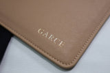 Personalized Large Saffiano Pouch - Nude - Self Pick Up