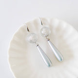 Voguish Silver Pearl Earring