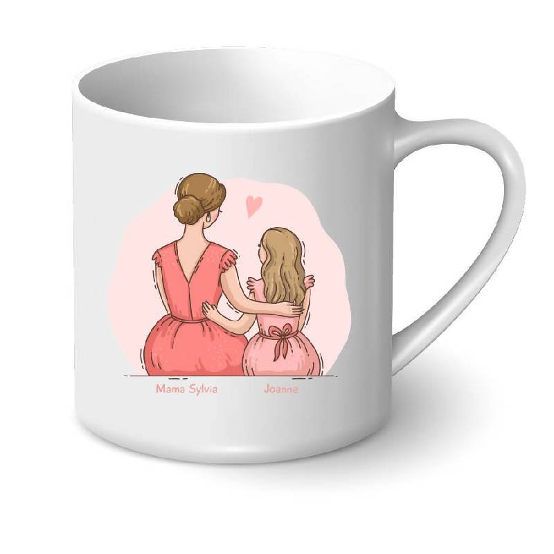 Personalised Mug - Mom & Daughter