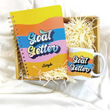 Goal Getter Motivational Personalised Gift Set