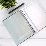 Classic Black & White Planner & Mug Set