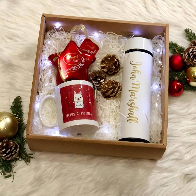 Christmas 2021 - Personalised Christmas Gift Box with LED Light