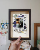 Watercolor Papercut Photo Frame