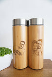 Personalised Stainless Steel Thermal Flask with Wordings & Image (Est. 6-8 working days)