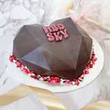 Chocolate Pinata Cake Heart (Smashable Cake Alternative)