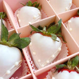 Gentlemen and Ladies Chocolate Coated Strawberry Fruit Gift Box