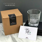 Personalized Gin & Tonic Crystal Rock Glass Set (1 Pair)
